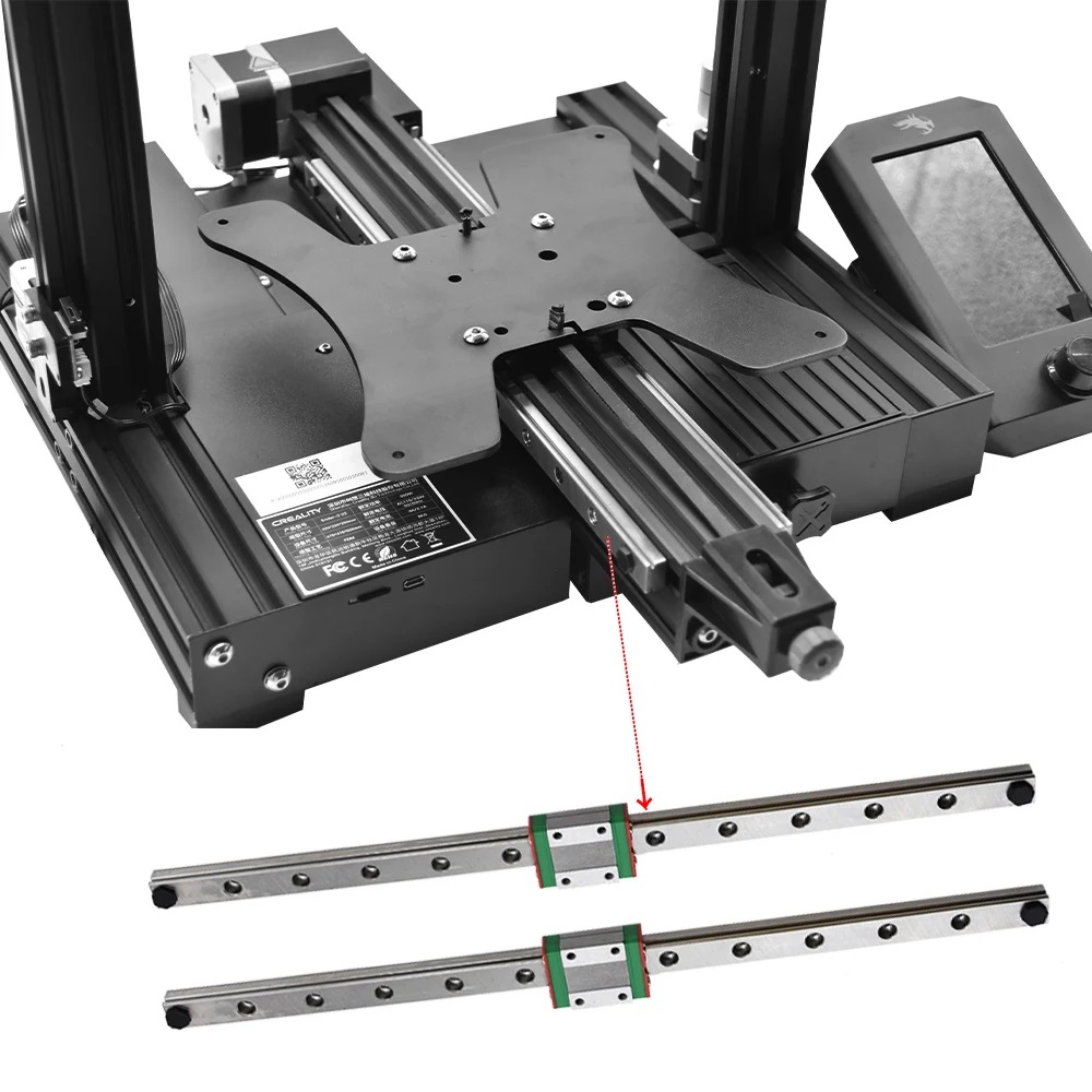 Y-AXIS Dual Linear Rail Kit MG - Linear Rail Mgn12H Set ulasan dan harga