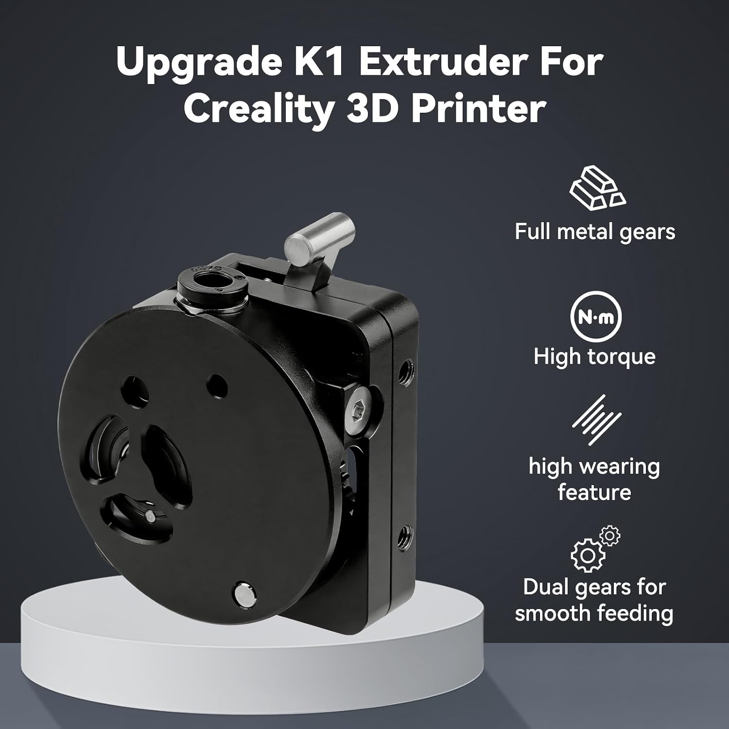 K1/K1 Max/K1C/K1 SE Extruder,  - Direct Drive Dual Gear Extruder High Speed ulasan dan harga