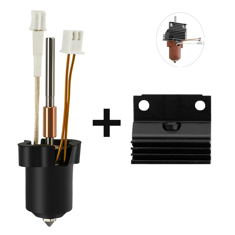For Creality K1C/K1 Max Hotend - High Flow Ceramic Hotend ulasan dan harga