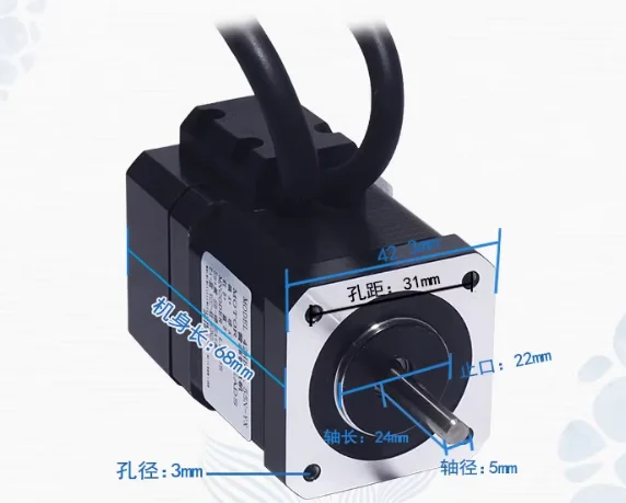Nema17 42 Hybrid Closed-Loop S - Closed Loop Stepper Motor Nema 17 ulasan dan harga