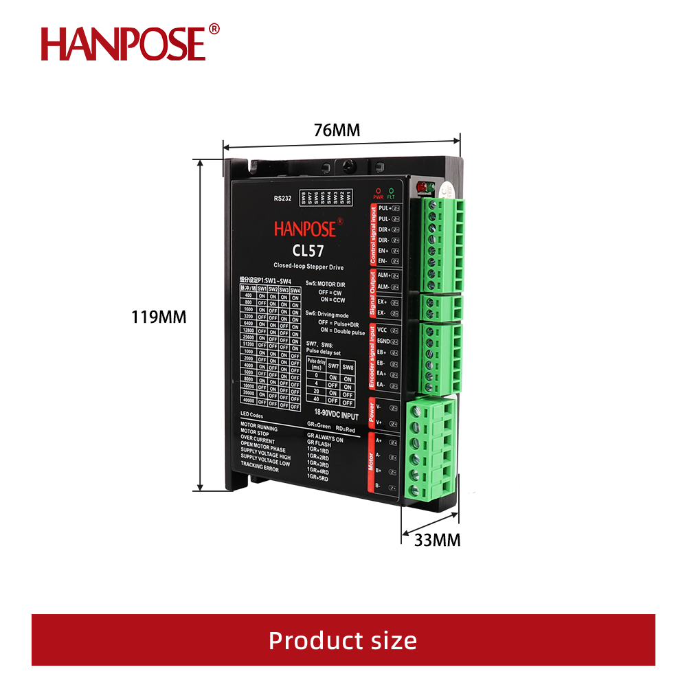 CL57 Closed Loop Step Servo Dr - Closed Loop Stepper Motor Nema 17 ulasan dan harga