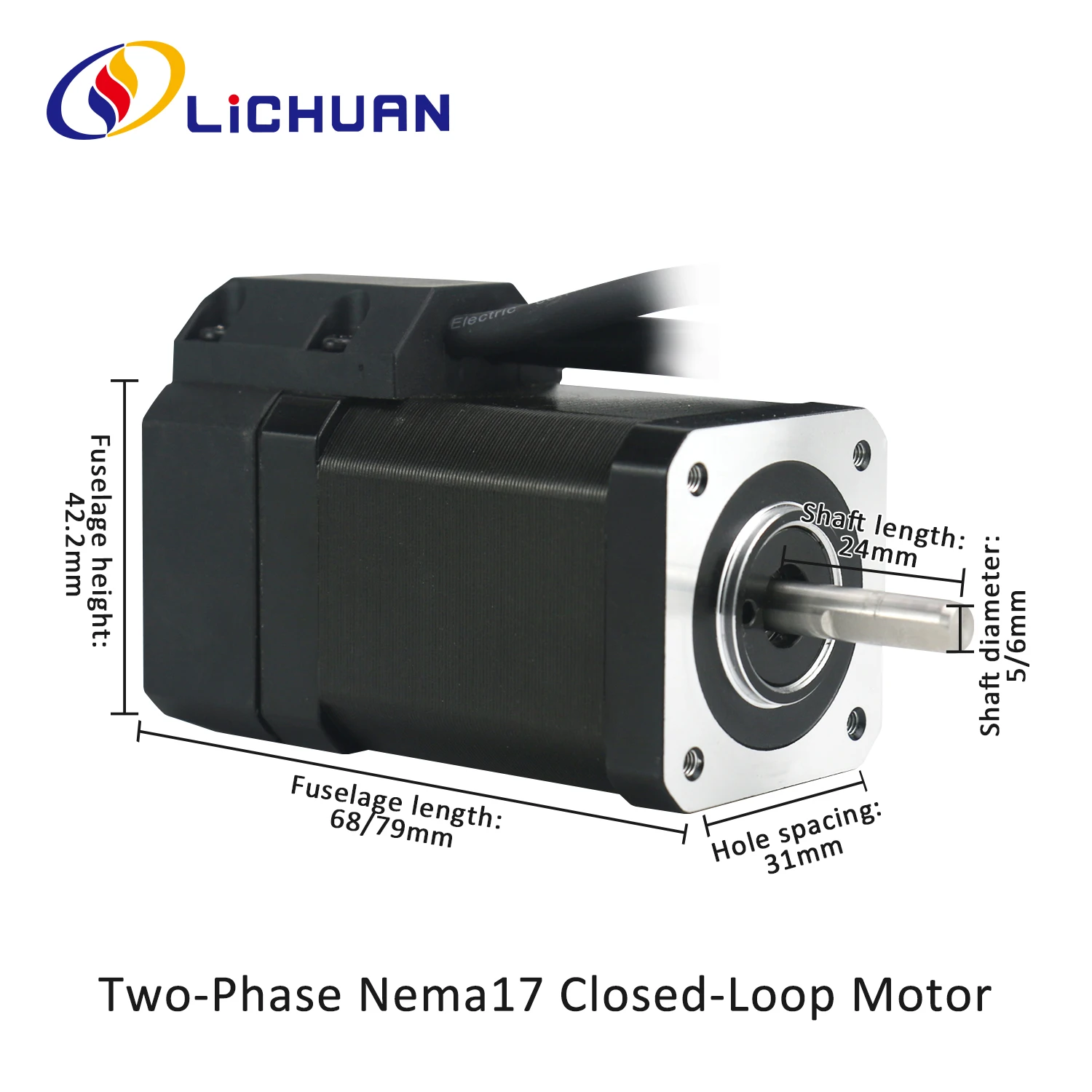 2026 Lichuan DC24V~50V 1.2A 10 - Closed Loop Stepper Motor Nema 17 ulasan dan harga