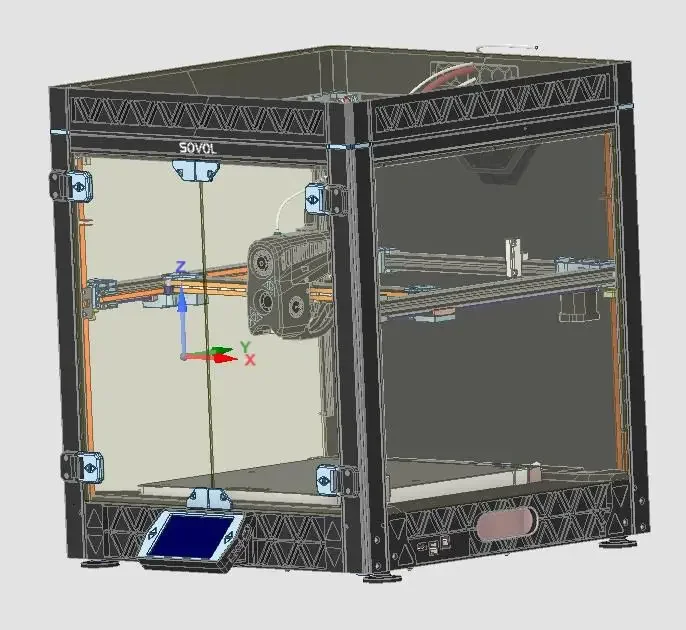 Sovol SV08 Full PC Enclosure K - Corexy 3D Printer Kit ulasan dan harga