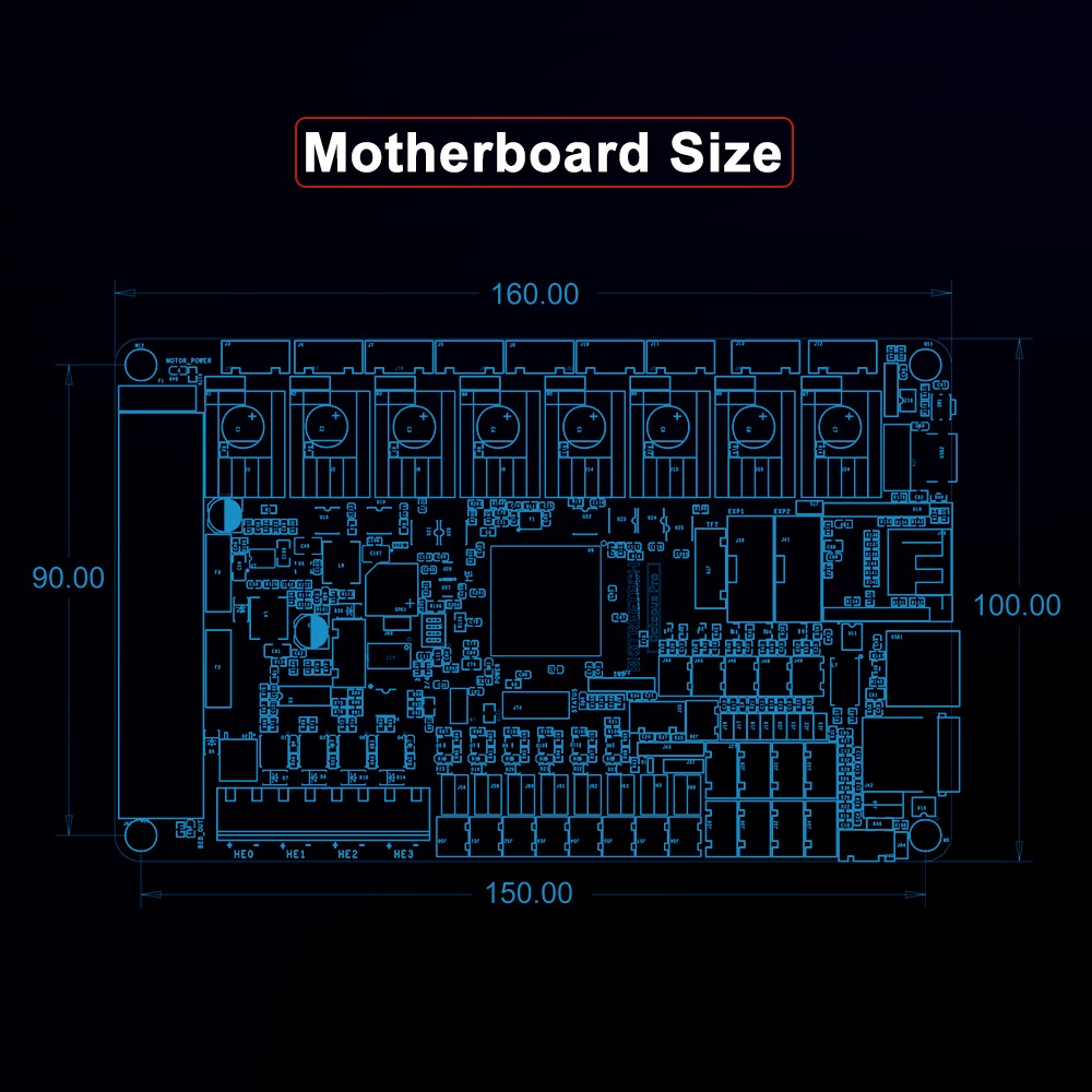 BIGTREETECH Octopus Pro 3D Pri - Octopus Pro V1.1 Motherboard ulasan dan harga