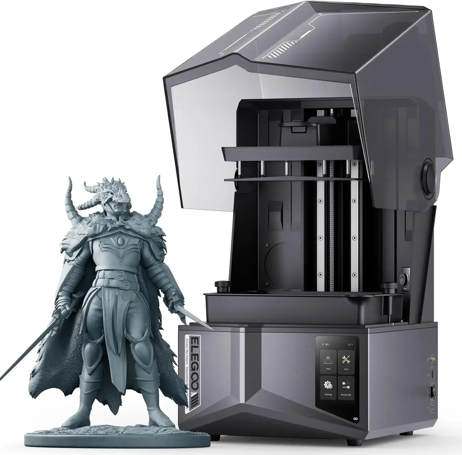 Saturn 4 Ultra 12K Resin 3D Pr - 12K Monochrome Lcd Resin 3D Printer ulasan dan harga