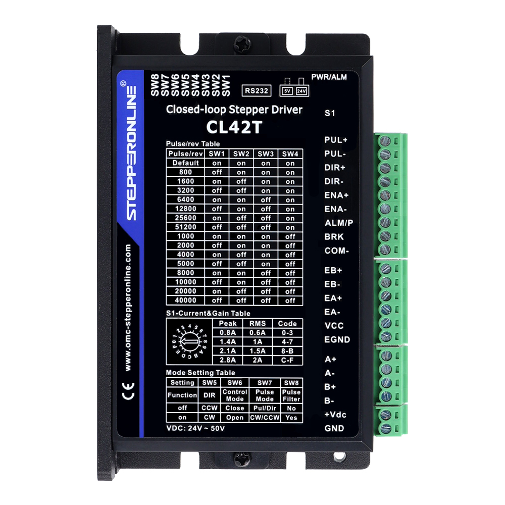 STEPPERONLINE Nema 17 Closed L - Closed Loop Stepper Motor Nema 17 ulasan dan harga
